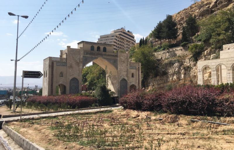 دروازه قرآن شیراز قدیم,دروازه قرآن قدیم,دروازه قران شیراز کجاست
