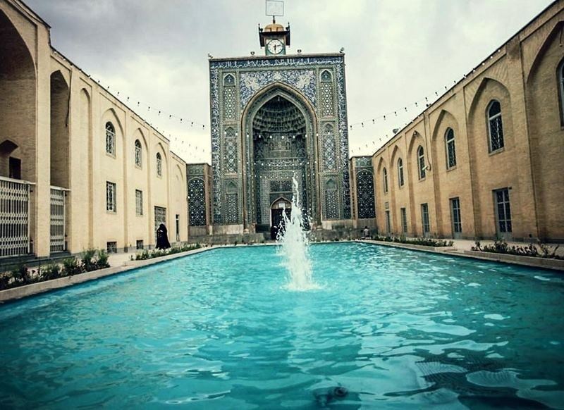 مسجد جامع کرمان مسجد جامع شهر کرمان,مسجد جامع كرمان,مسجد جامع مظفری