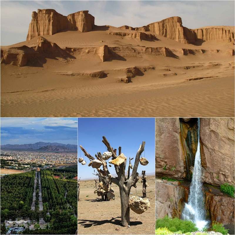 جاذبه های طبیعی کرمان و جاذبه های تاریخی کرمان