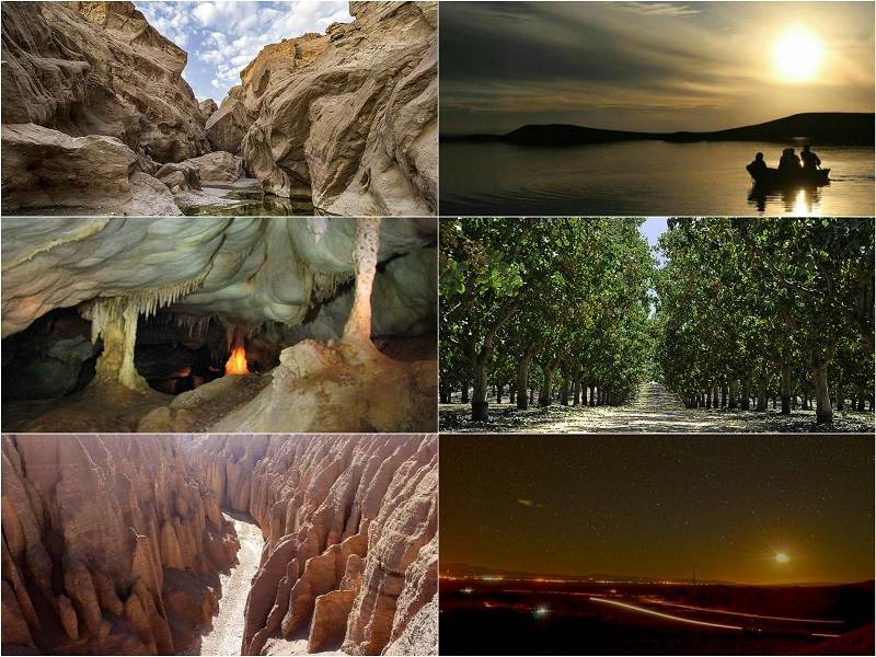جاذبه های طبیعی رفسنجان و تور طبیعت گردی رفسنجان