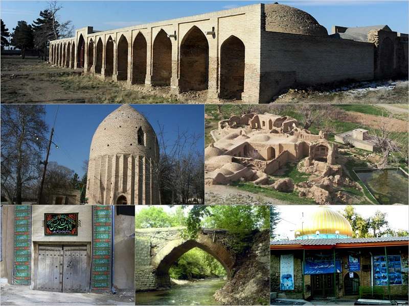 جاذبه های تاریخی ساوجبلاغ و تور گردشگری ساوجبلاغ
