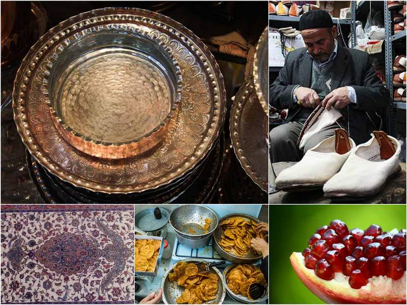 سوغات و صنایع دستی اراک و جاذبه های تاریخی اراک
