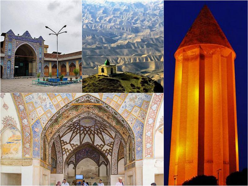 جاذبه های تاریخی گرگان و تور گرگان گردی