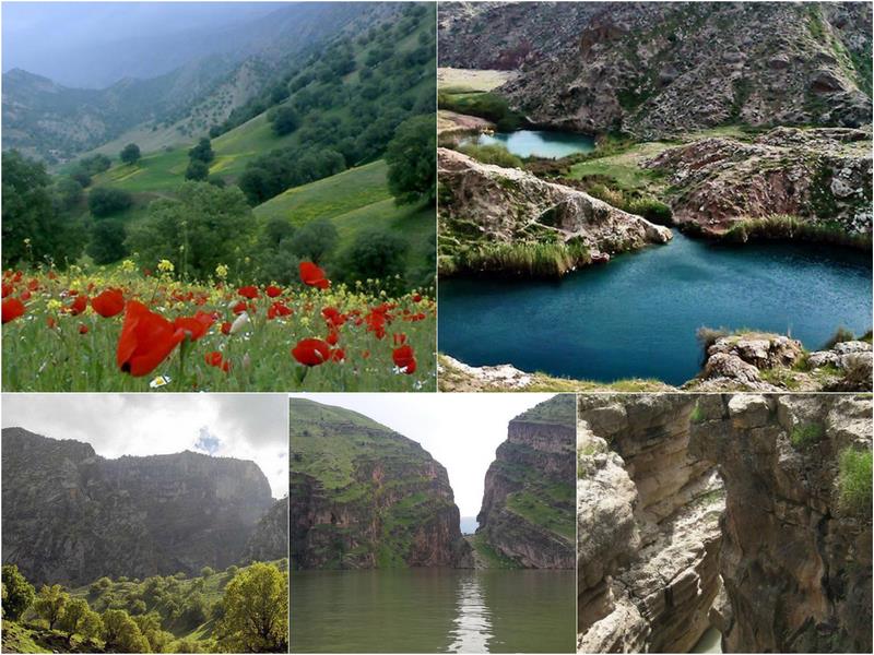 جاذبه های طبیعی ایلام و تور ایلام گردی