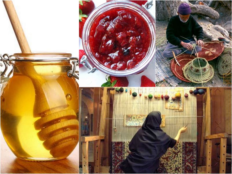 سوغات و صنایع دستی ساری و جاذبه های گردشگری ساری
