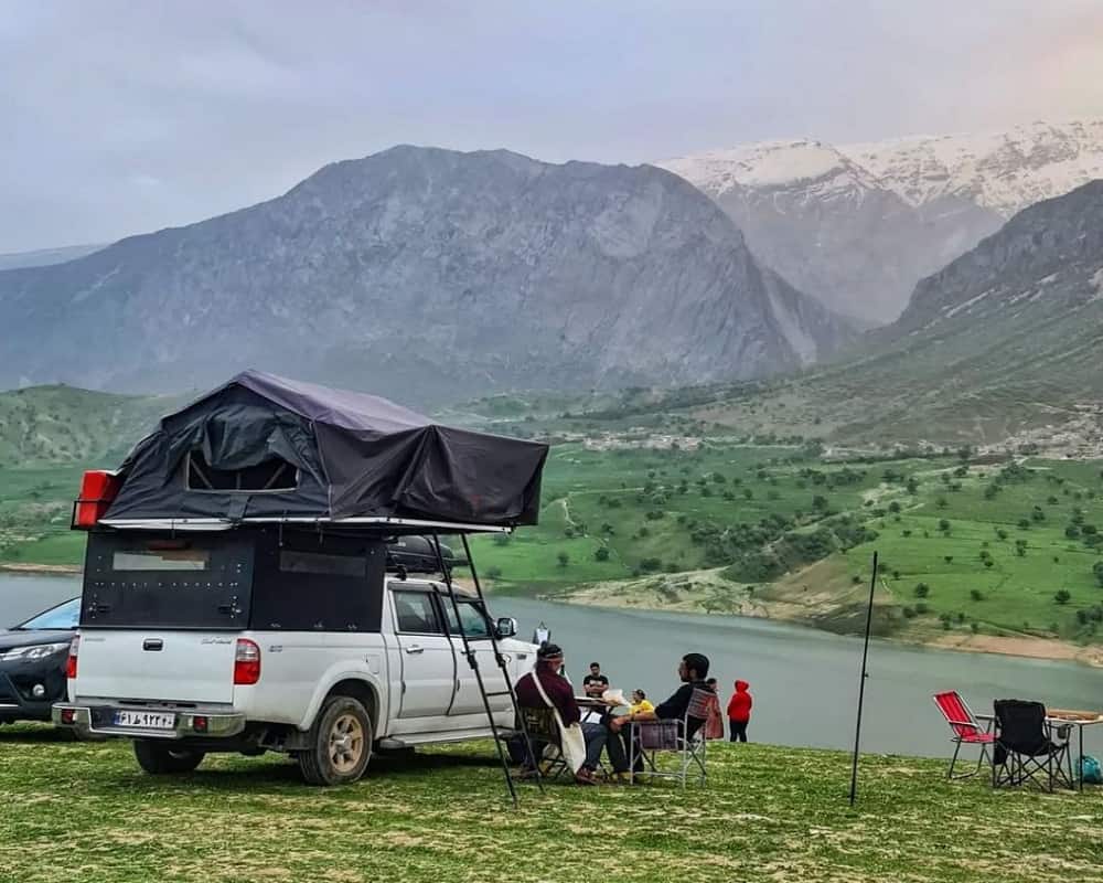روستای زراس کجاست؟ بهشتی خنک در دل خوزستان اقامت در زراس,جاهای دیدنی ایذه,دریاچه زراس
