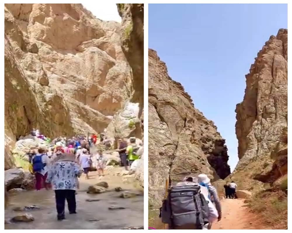 سفر یک روزه از تهران,کتیبه قاجار,مسیر تنگه واشی