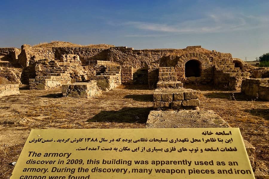 قلعه سلاسل شوشتر؛ تاریخچه، مسیر دسترسی، تصاویر و راهنمای بازدید آدرس قلعه سلاسل,بازدید از قلعه سلاسل,دژ سلاسل شوشتر