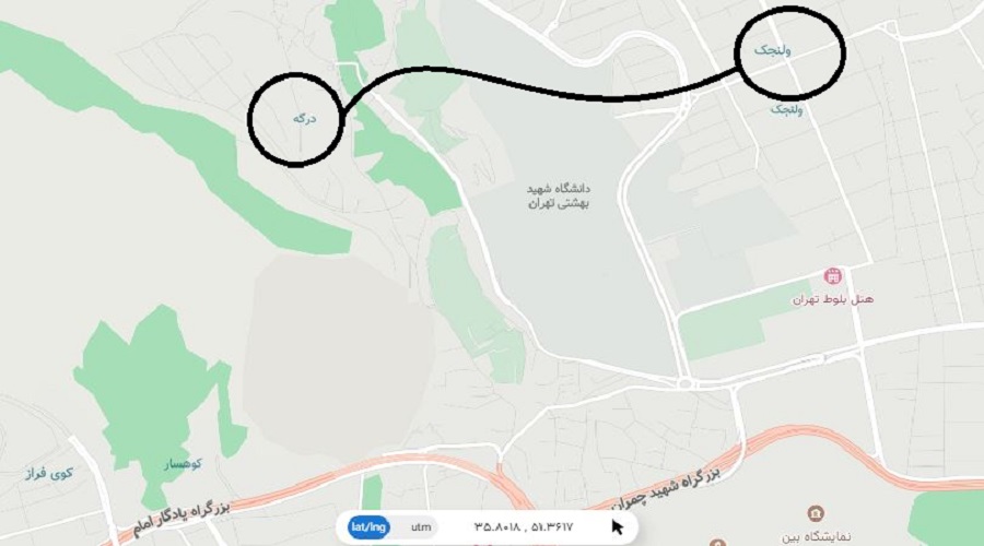 درکه تهران,درکه کجاست,درکه و دربند