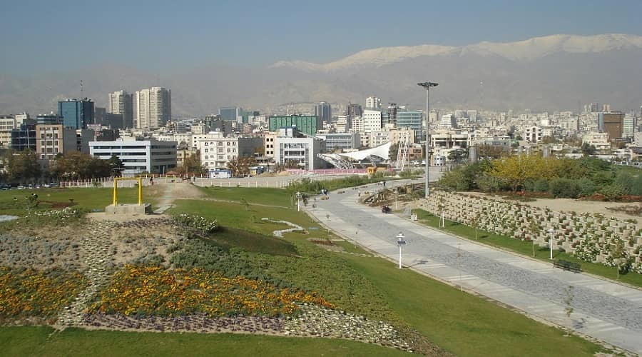 پارک آب و آتش کجاست,پارک آب و آتش و پل طبیعت,مکان های تفریحی تهران