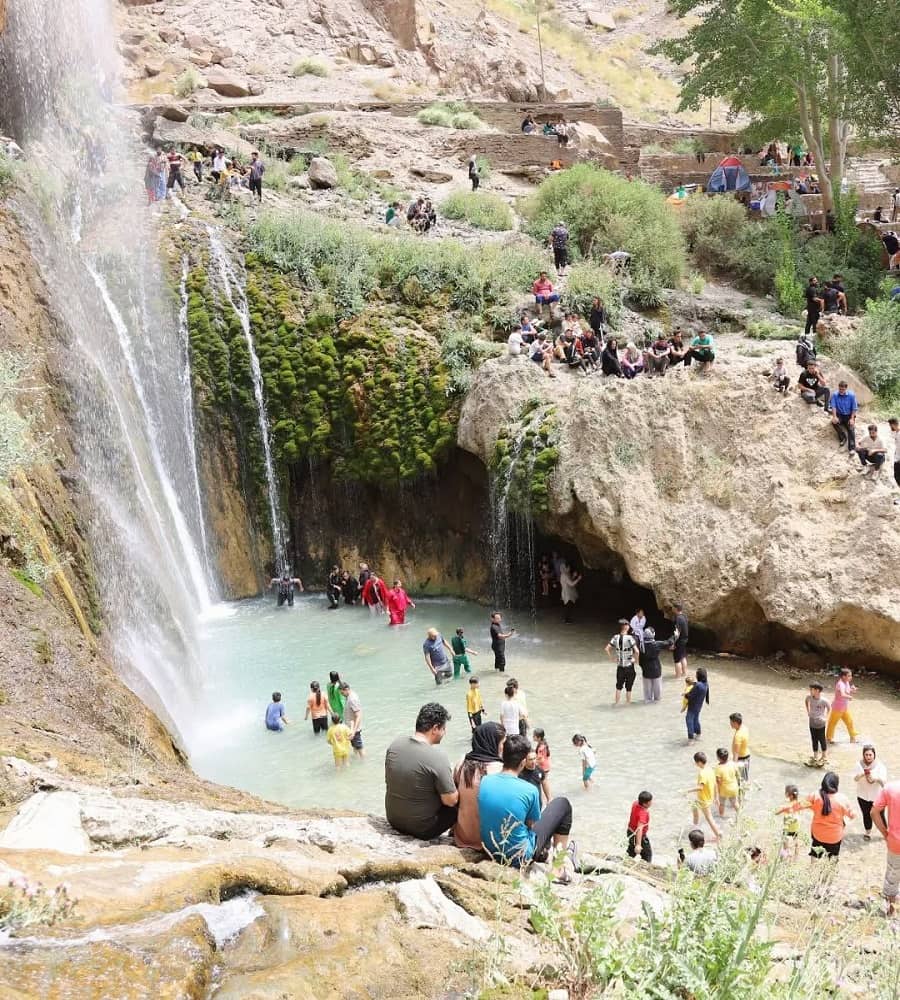 آبشار سمیرم کجاست؟ راهنمای کامل بازدید از نگین زاگرس آبشار سمیرم,آبشار سمیرم اصفهان,آبشار سمیرم تا اصفهان